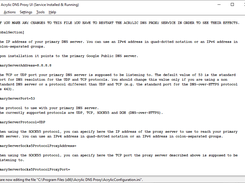 Acrylic DNS Proxy UI