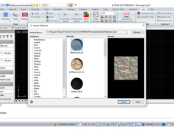 Manage materials in ActCAD for stunning 3D rendering. Customize textures, mapping, and material properties for your designs.