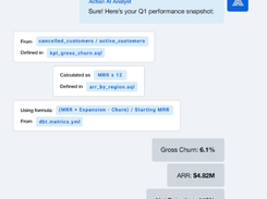 Actian AI Analyst Screenshot 2