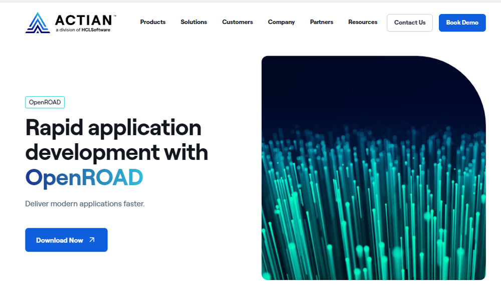 Actian OpenROAD Screenshot 1
