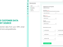 Unify customer data from multiple sources via webhooks