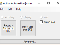 Main screen
