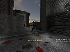 A player accidentally blowing himself up with his own grenade. 