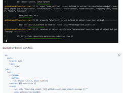 actionlint Screenshot 1