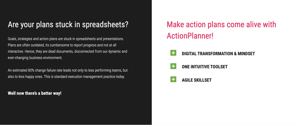 ActionPlanner Screenshot 1