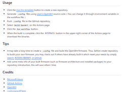 Actions-OpenWrt Screenshot 1