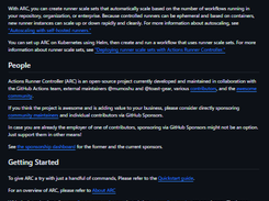 Actions Runner Controller (ARC) Screenshot 1