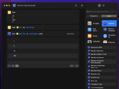 Actions Screenshot 1