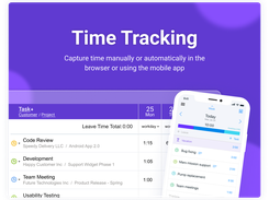 Track time on any device 