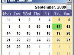 Small calendar