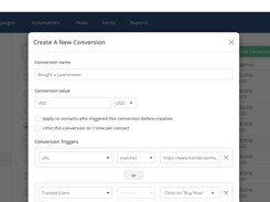 ActiveCampaign-CreateANewConversion