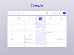 ActiveCollab Calendar is a true collaborative calendar: manage team meetings, all-day events, and client calls in a single place; share links, files, and updates. Add events to participants' workload for even more accurate team availability.