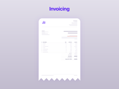 Create and send out custom client invoices in a couple of clicks with ActiveCollab Invoicing. A great way to consolidate and track client payments and behavior. Set reminders for payment delays, convert quotes into invoices, and get paid directly.