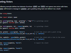 Actors.jl Screenshot 1