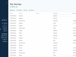 Actual Budget Screenshot 2