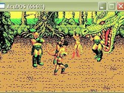 AcuDOS running Golden Axe