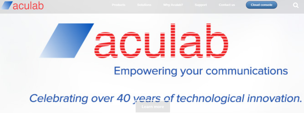 Aculab Cloud Screenshot 1