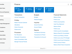 Professional Services - Financial Management Dashboard