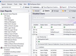 Active Directory Reports (AD Reports) Screenshot 1