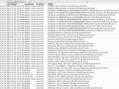 ADReportGroups Excel report