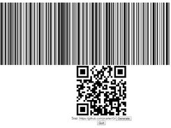 Web-based bar code generator @ https://github.com/jrcarter/Gnoga_Bar_Codes