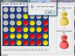 User vs User game, score indicated down the pictures