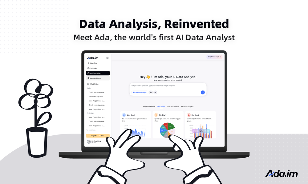Meet Ada, the world's first AI  Data Analyst