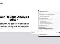 your flexible analysis editor