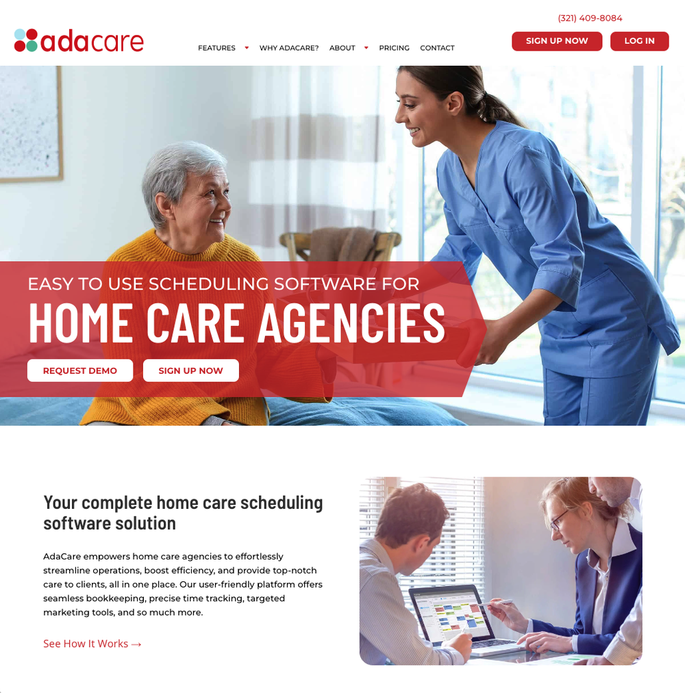 AdaCare New Website #1