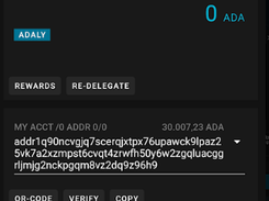 Adaly Wallet Screenshot 1