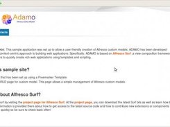 Adamo - Alfresco DAta MOdel Screenshot 2