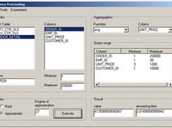 OLAP Analyis interface