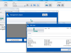 Offers an administrative control panel for user interface customisation