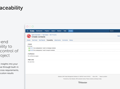 Get real-time insights into your testing initiative through built-in traceability across requirements, tests, test execution results and defects.