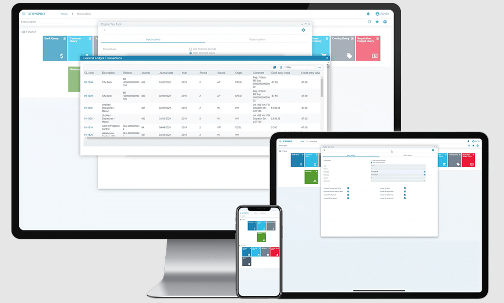 CRM for SYSPRO Screenshot 1