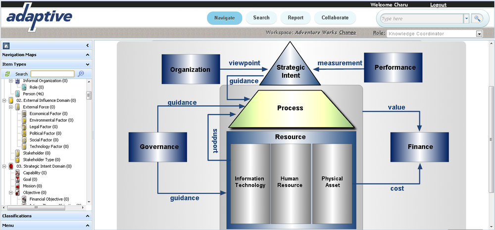 Adaptive Enterprise Architecture Manager Screenshot 1