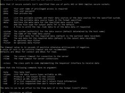 Adaptor Logic TSDB Client Screenshot 1