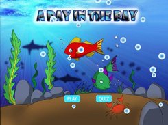 The title screen of the game.