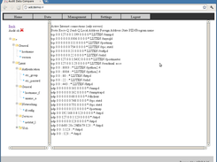 raw collected data view 