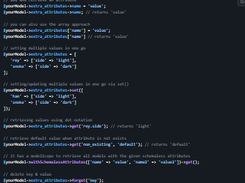 Add schemaless attributes Screenshot 1