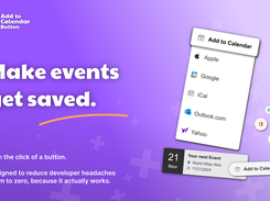 Add to Calendar Button Screenshot 1