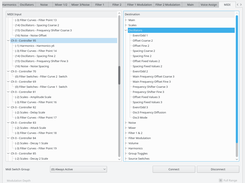 Add64 MIDI settings