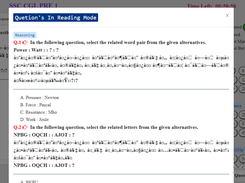 Online Examination System Screenshot 2
