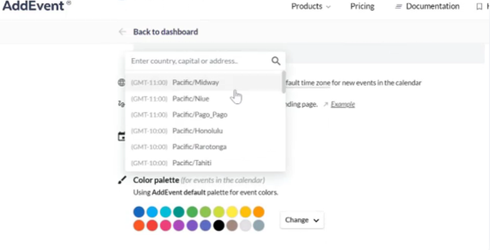 AddEvent Screenshot 1