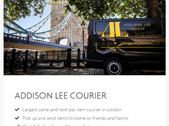 Addison Lee Screenshot 2