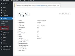 Addon Paypal For Contact Form 7 Screenshot 3
