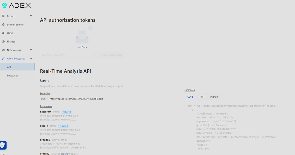 ADEX Screenshot 1