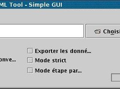 ADF MAGE-ML Tool Simple GUI in French