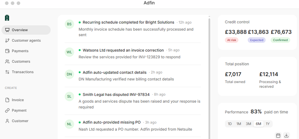 Adfin Screenshot 1