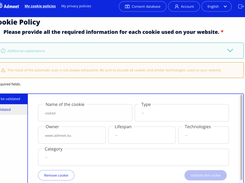 Scan your cookies